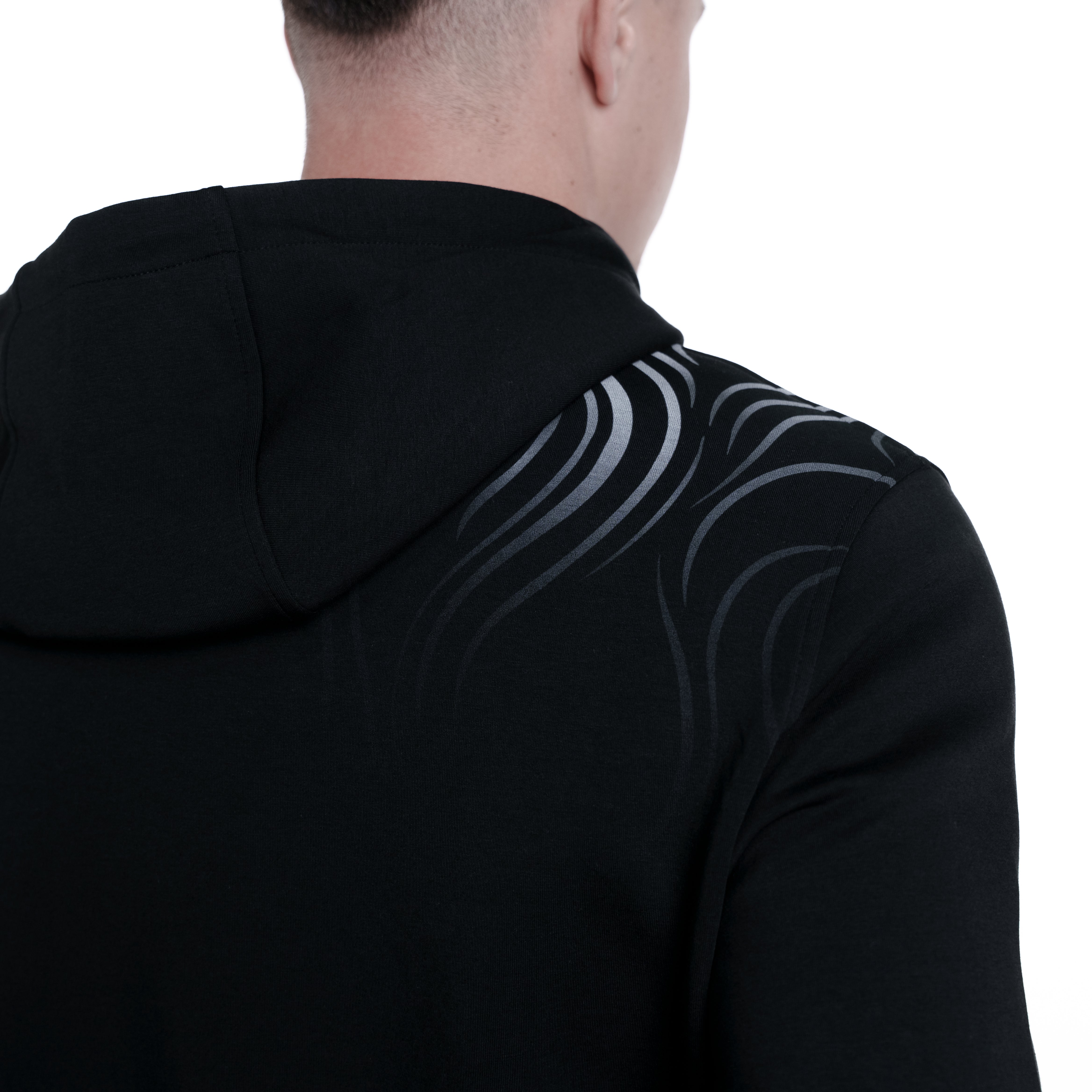 "RJR Fading Lines"Dark Black