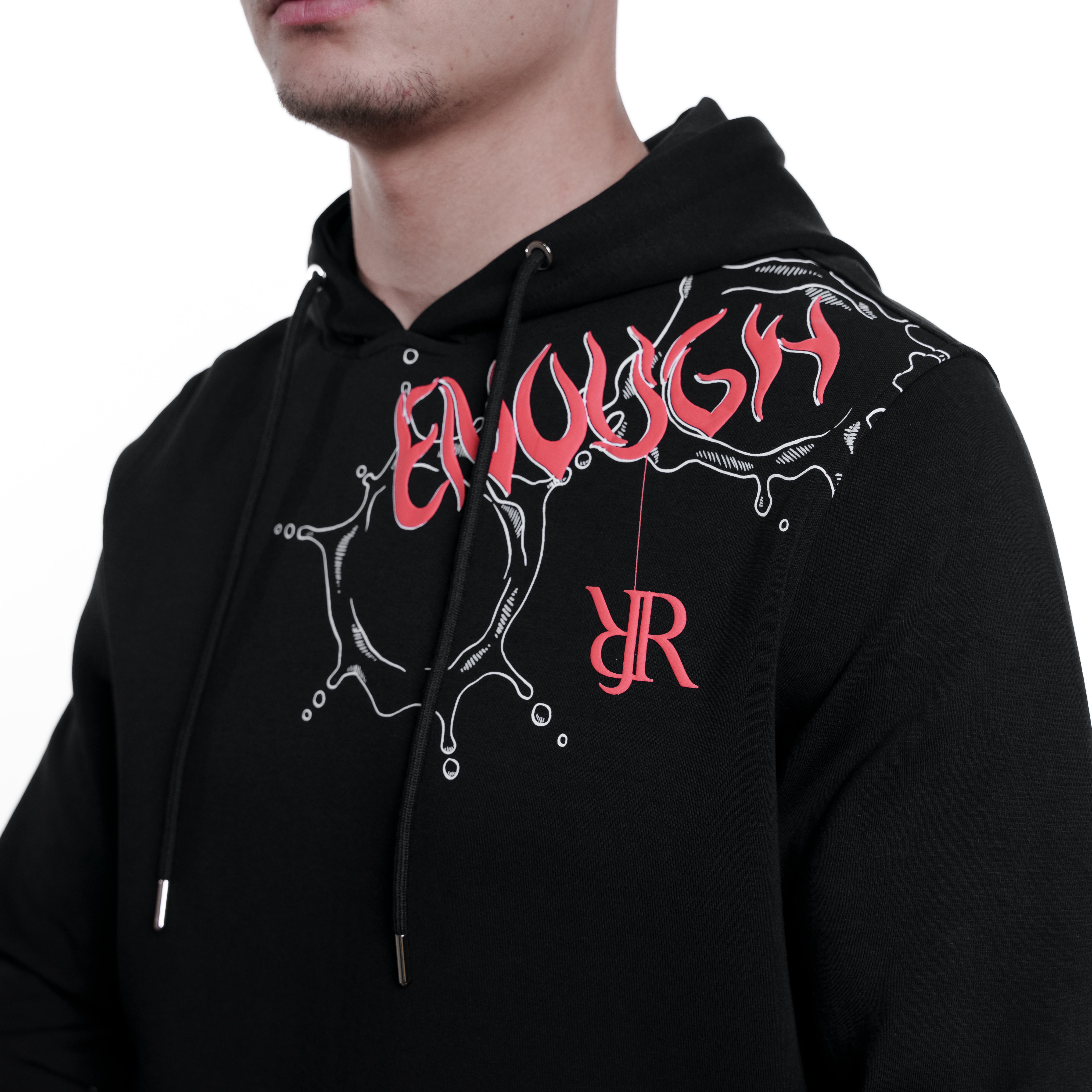 "RJR Enough"Dark Black