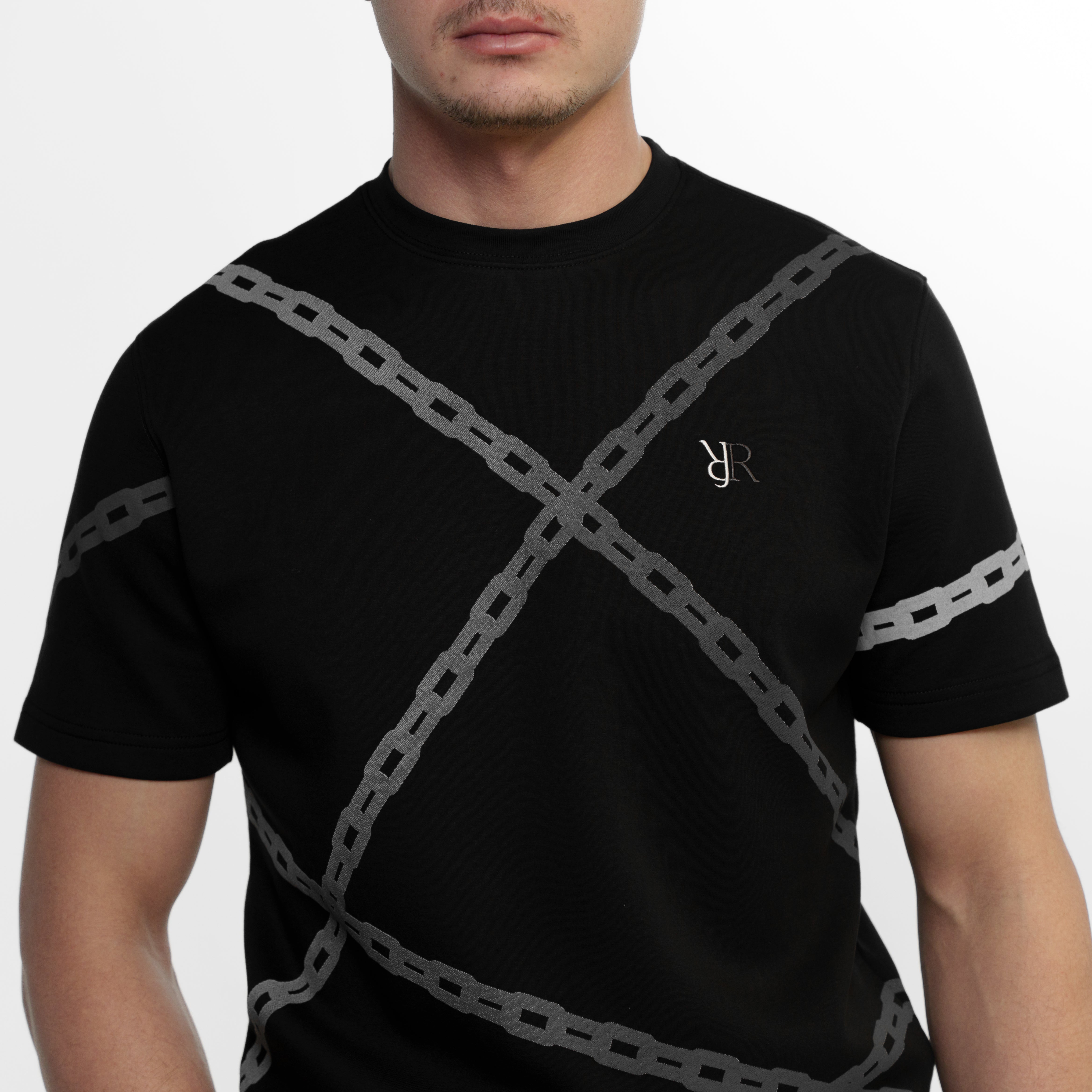 "RJR LOCKEDIN" Dark Black