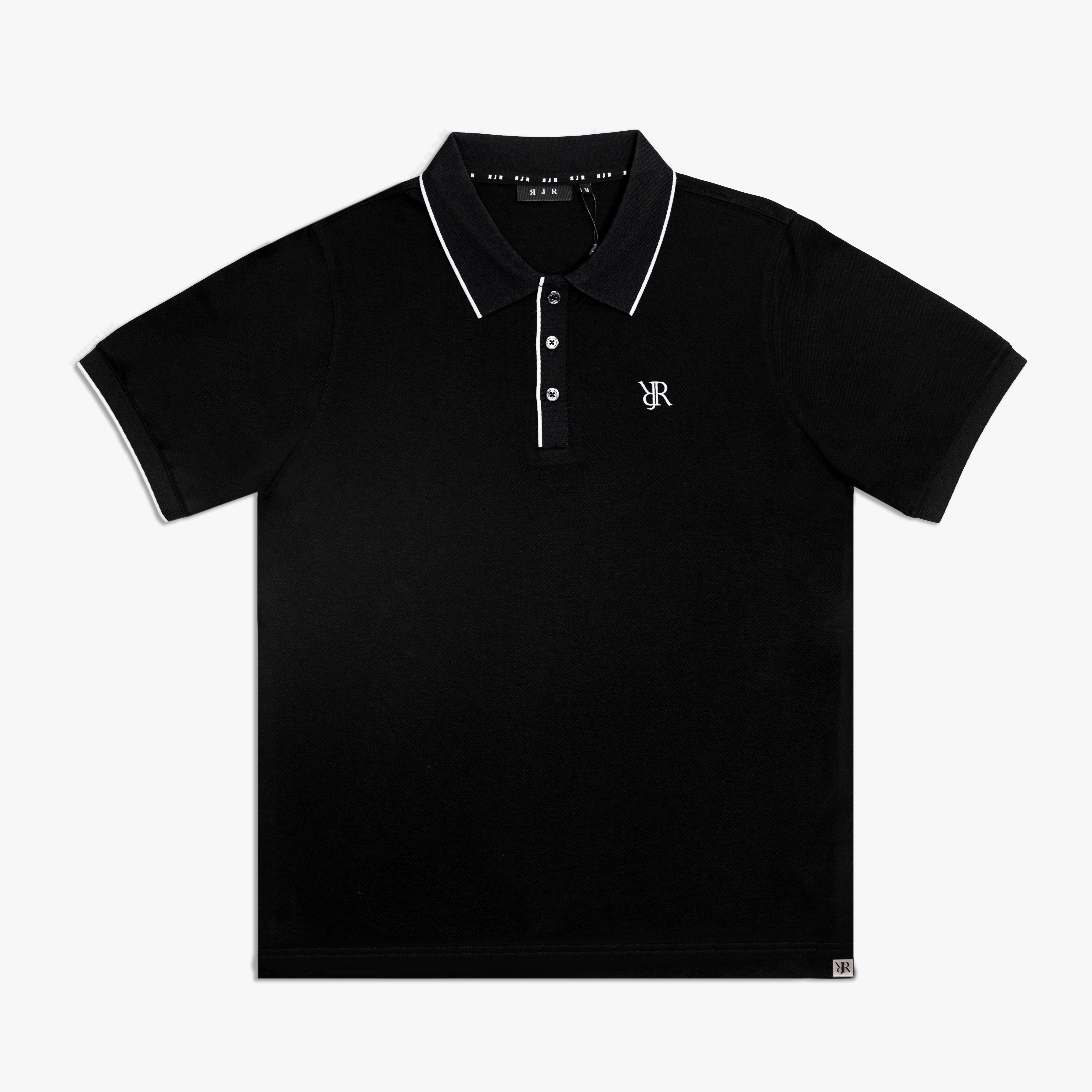 "RJR Next Polo" Dark Black