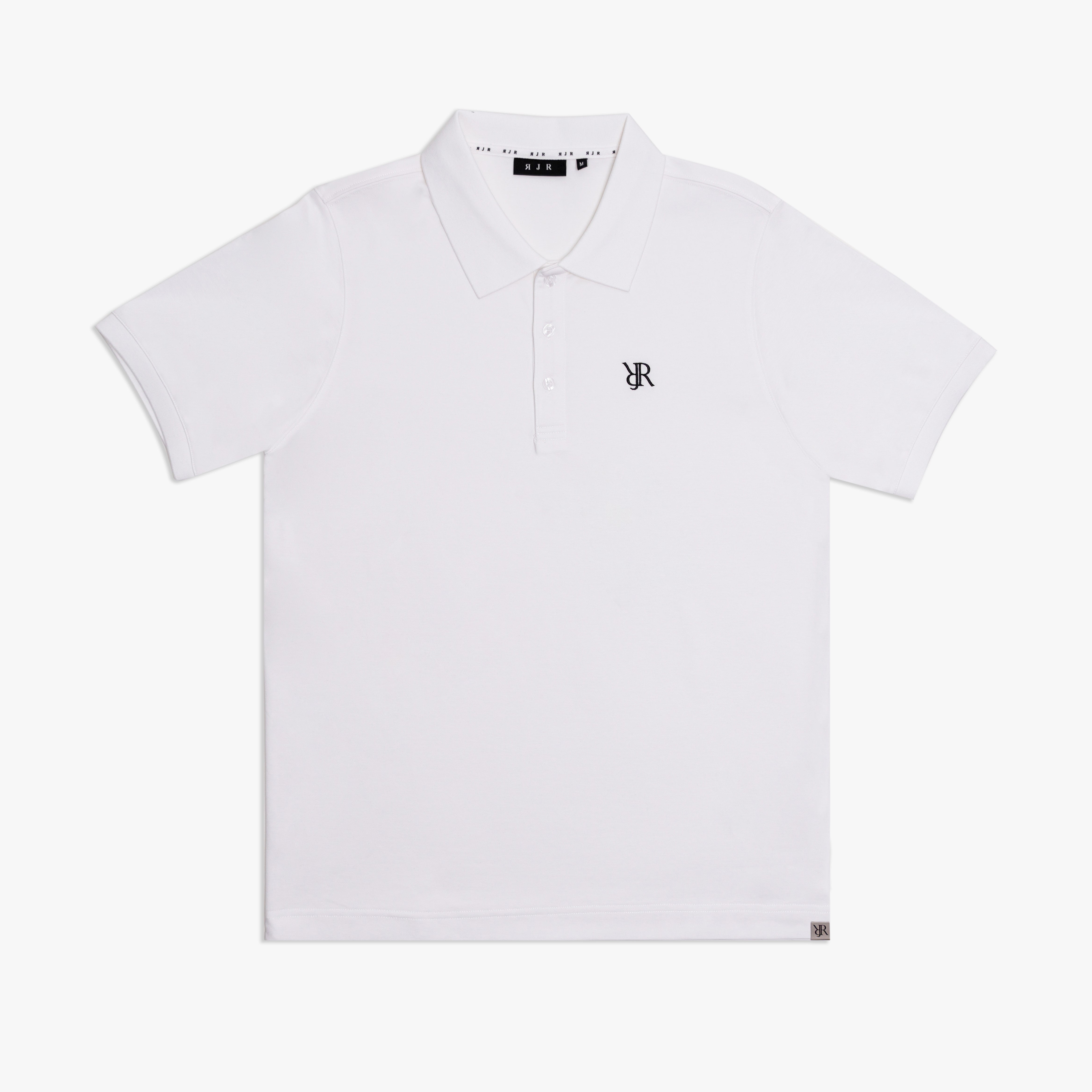 "RJR Basic Polo" White
