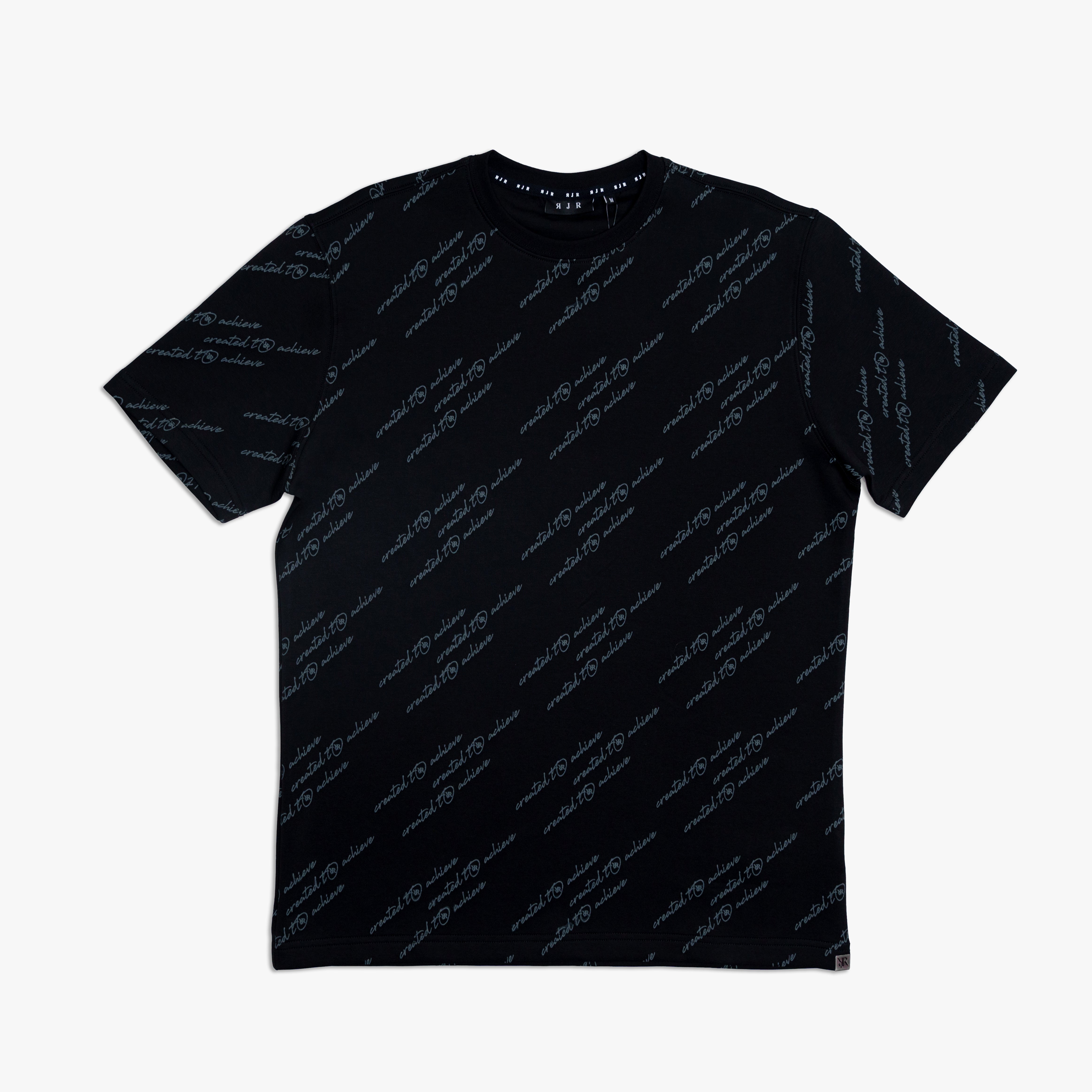 "RJR Linear Pattern" Dark Black