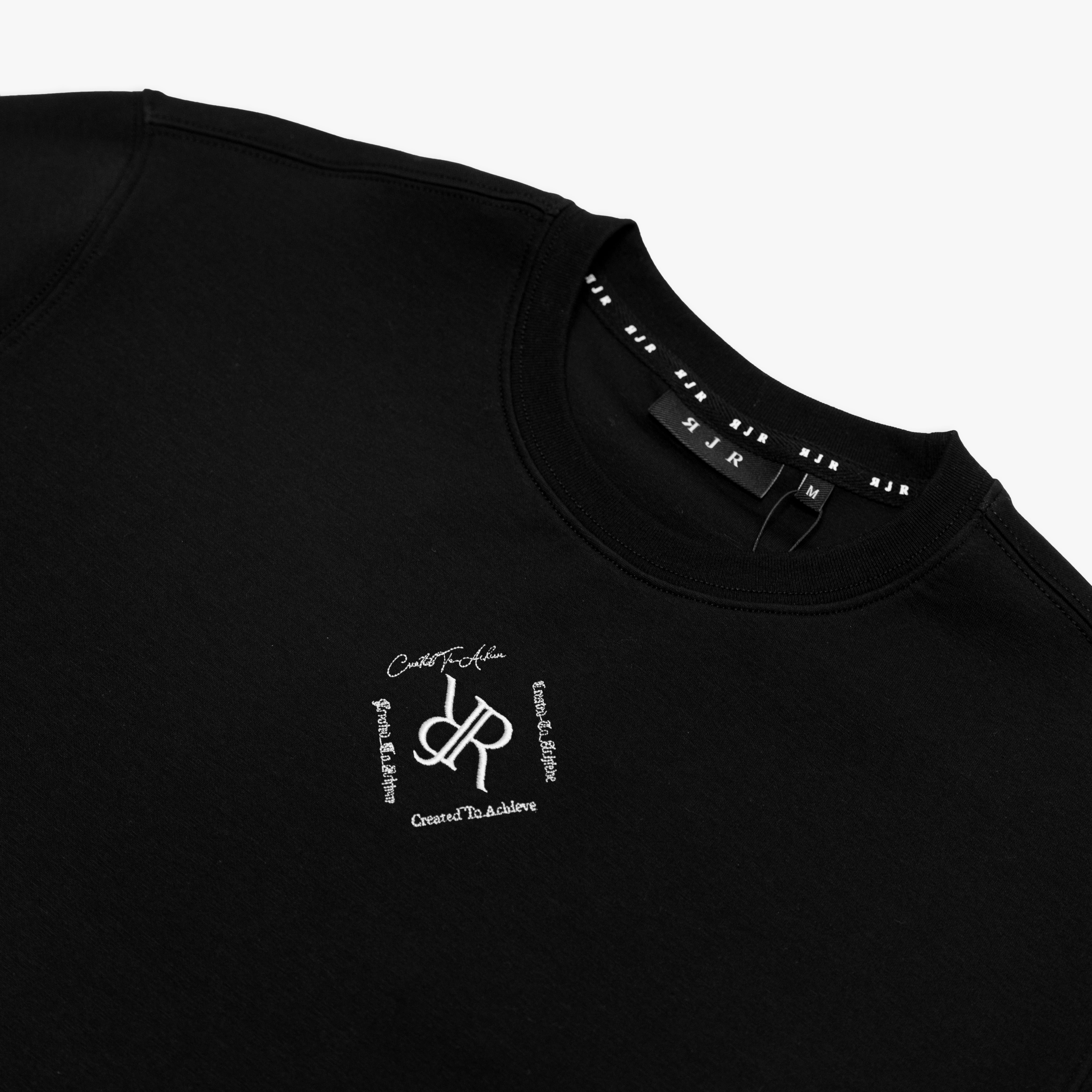 "RJR Fdaing Pattern" Dark Black