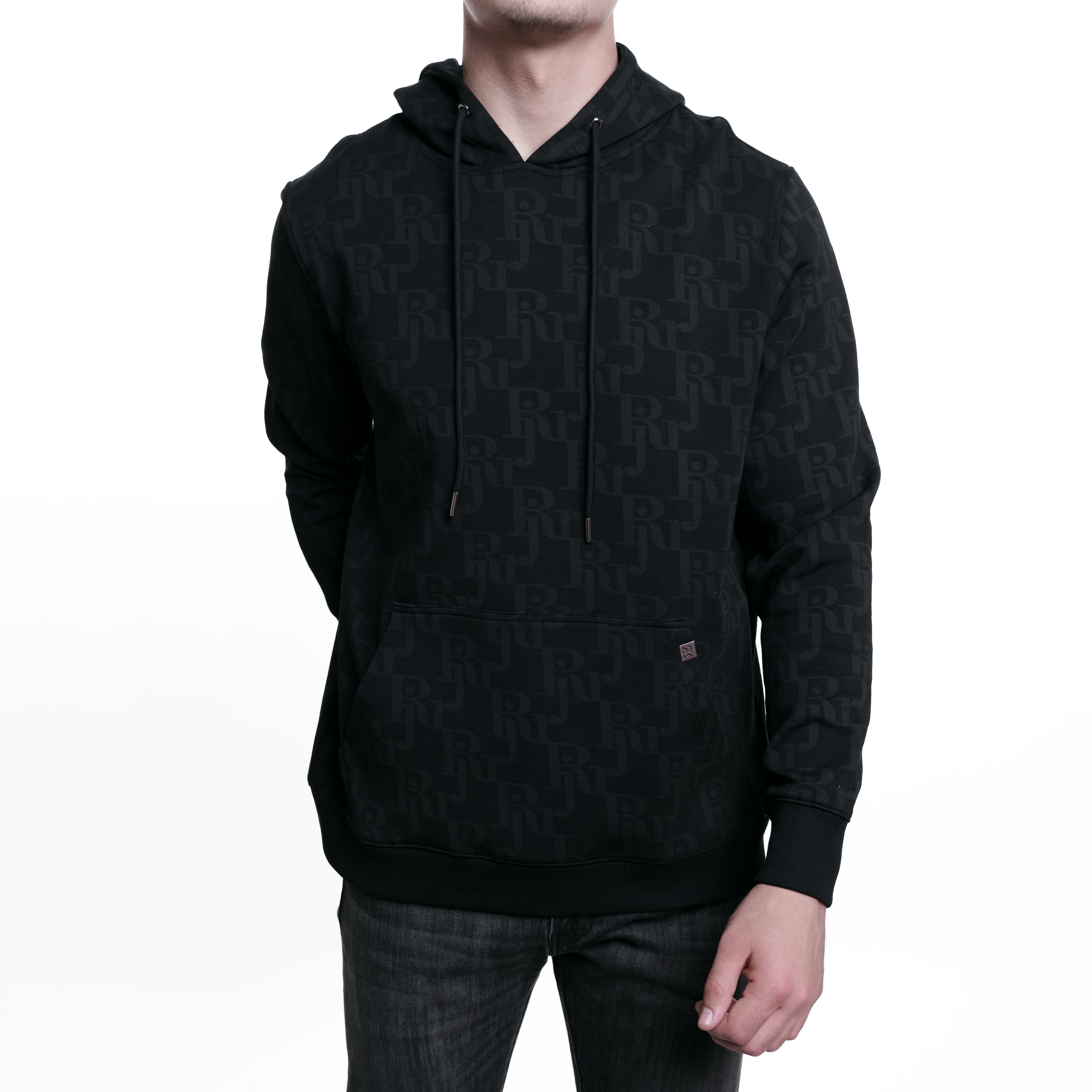 "RJR Winter Pattern"Dark Black