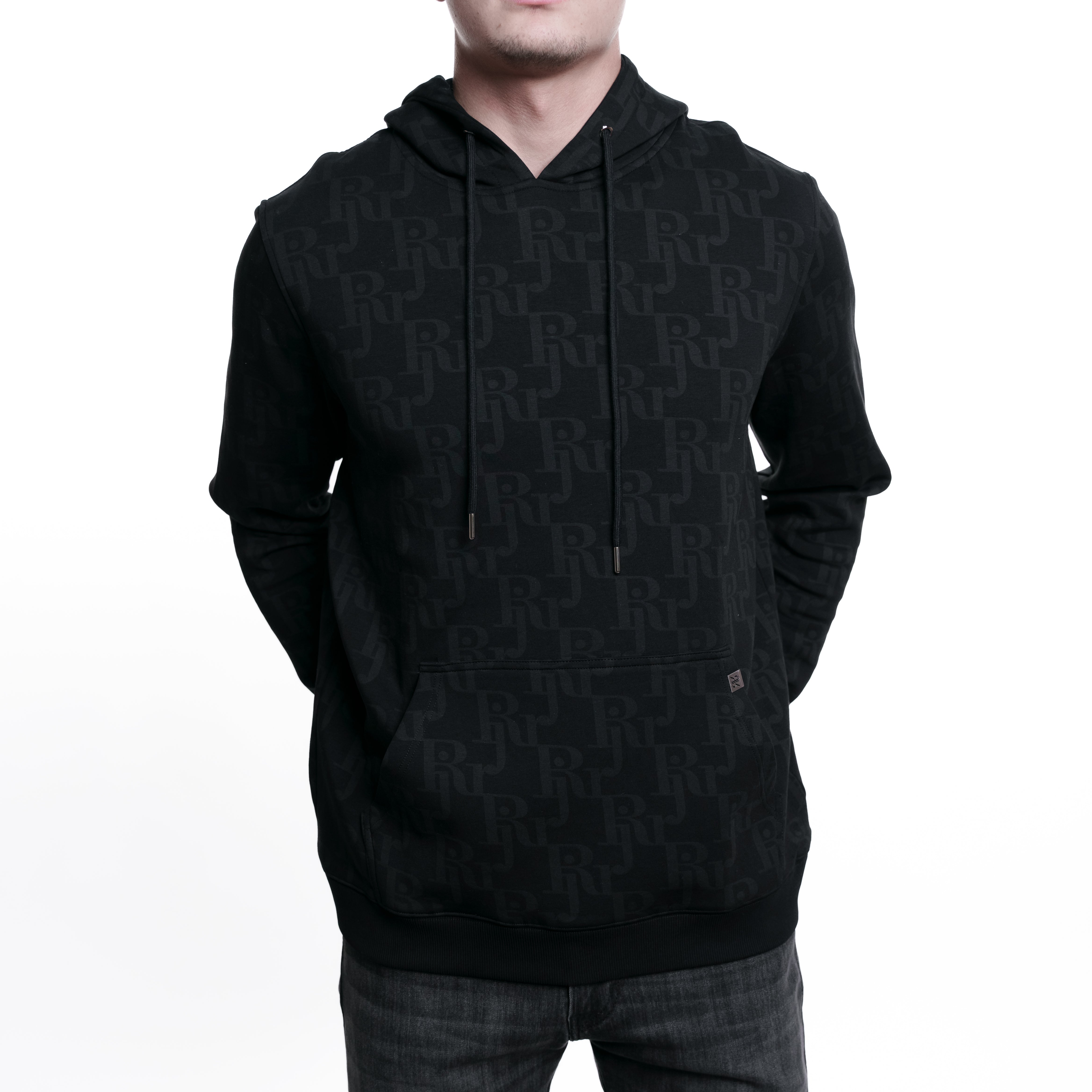 "RJR Winter Pattern"Dark Black