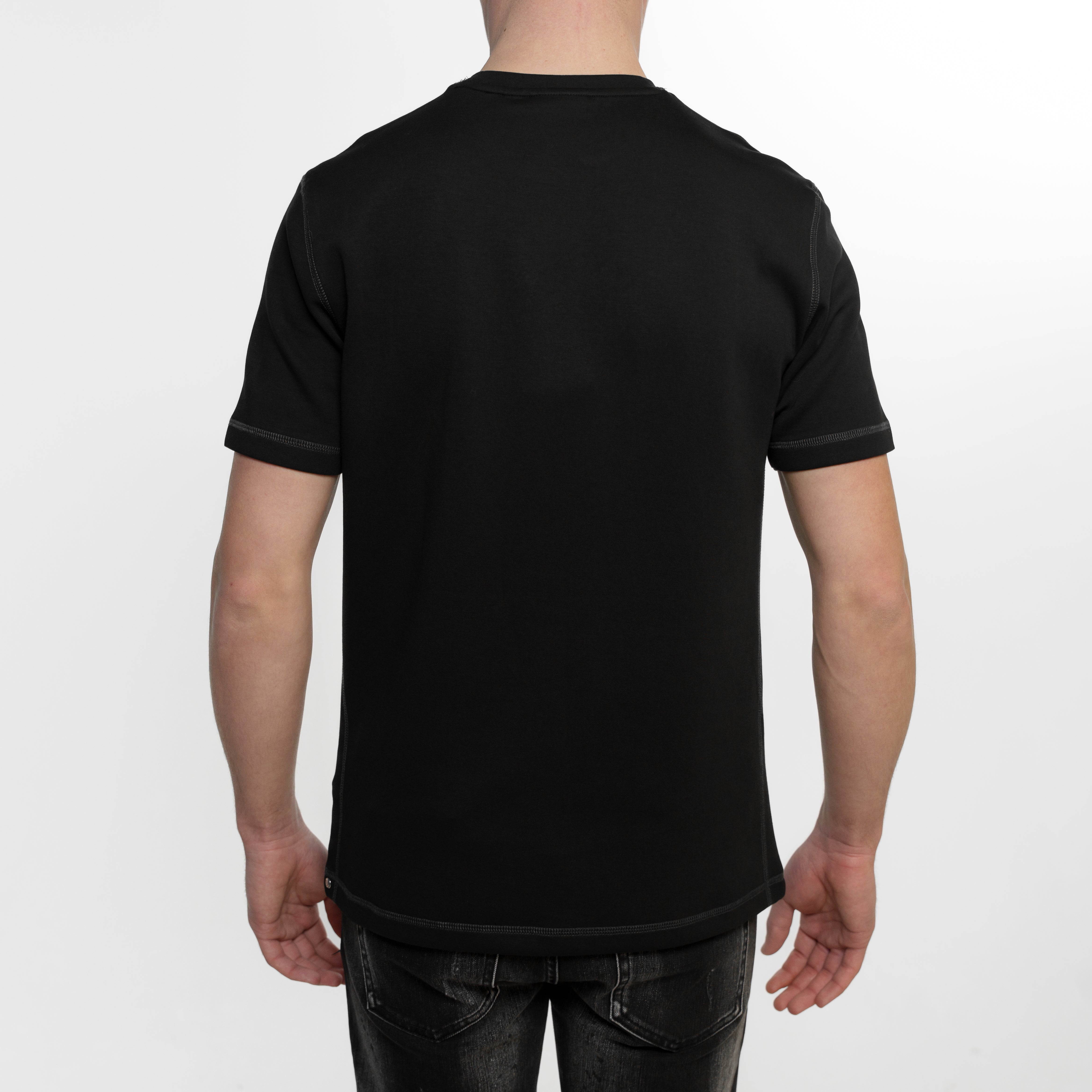 "RJR REVERSE STITCHING" Dark Black