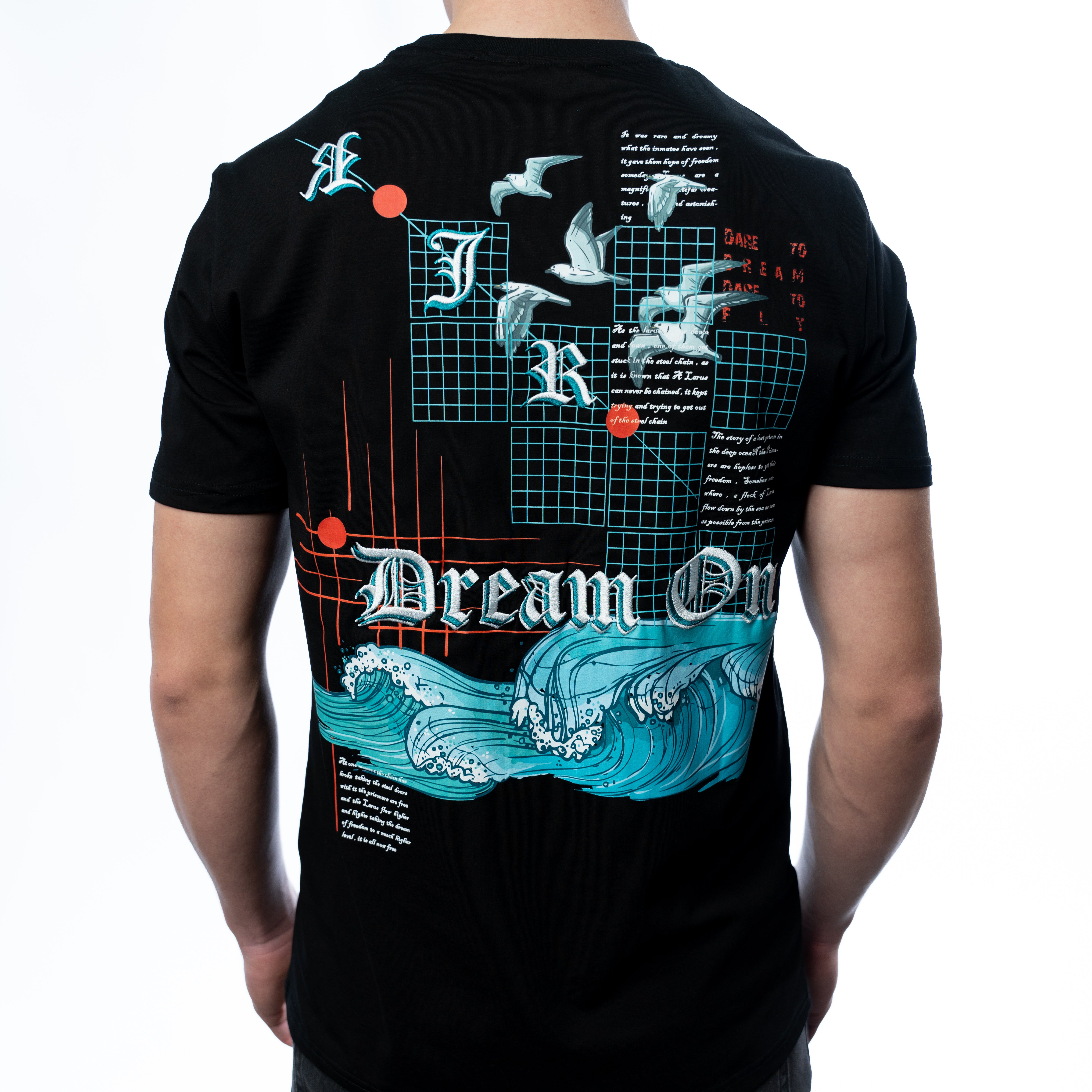 "RJR Dream On" Dark Black