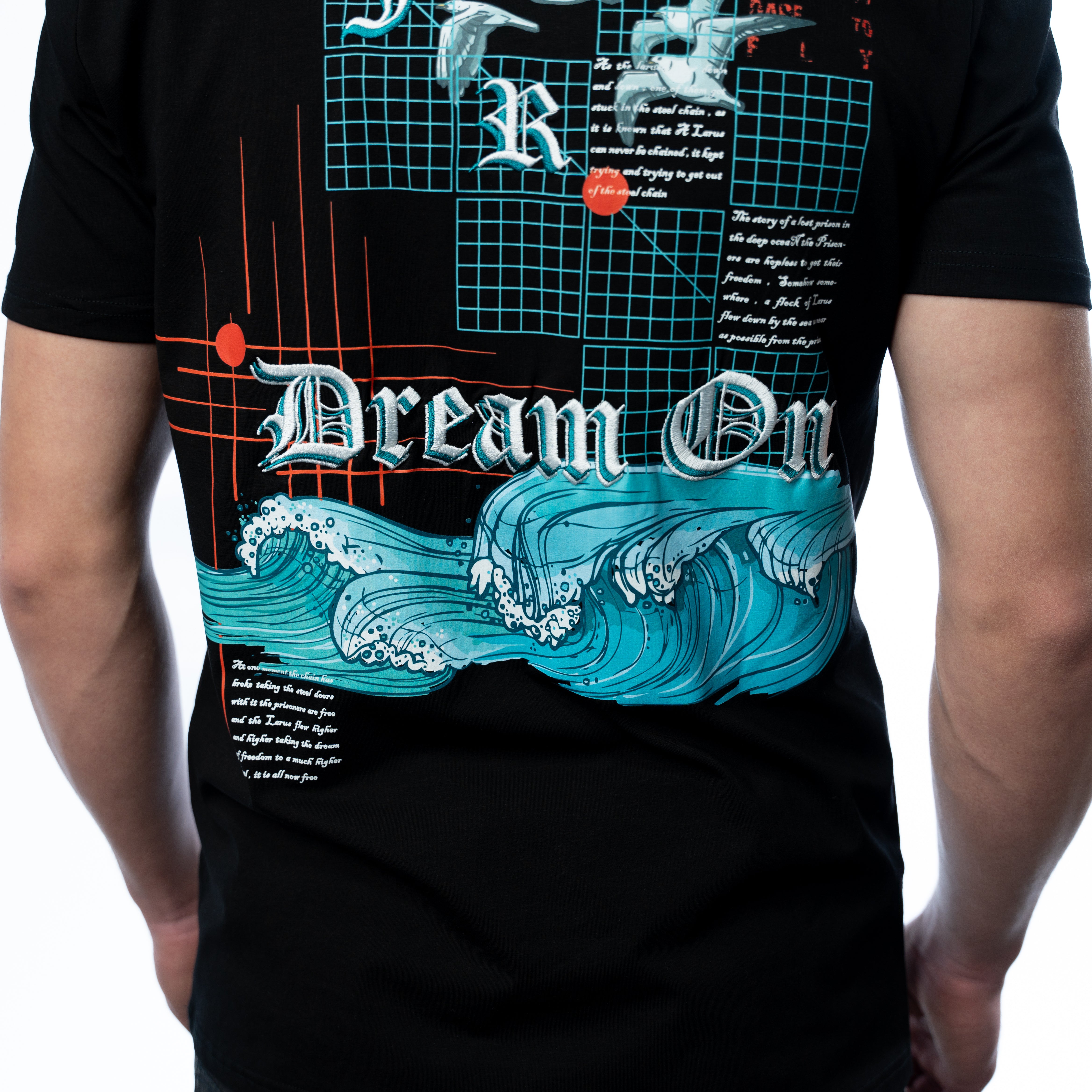 "RJR Dream On" Dark Black