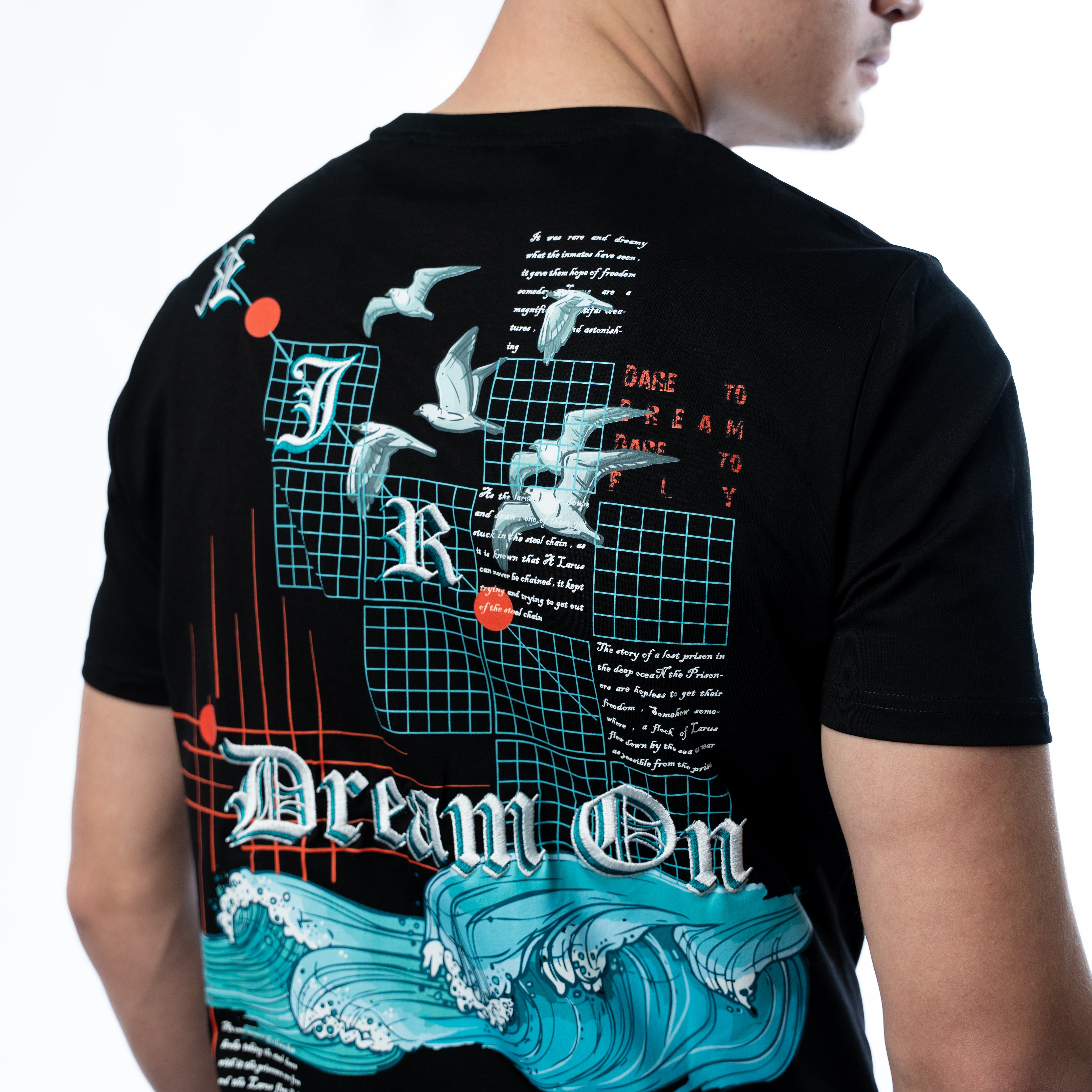 "RJR Dream On" Dark Black