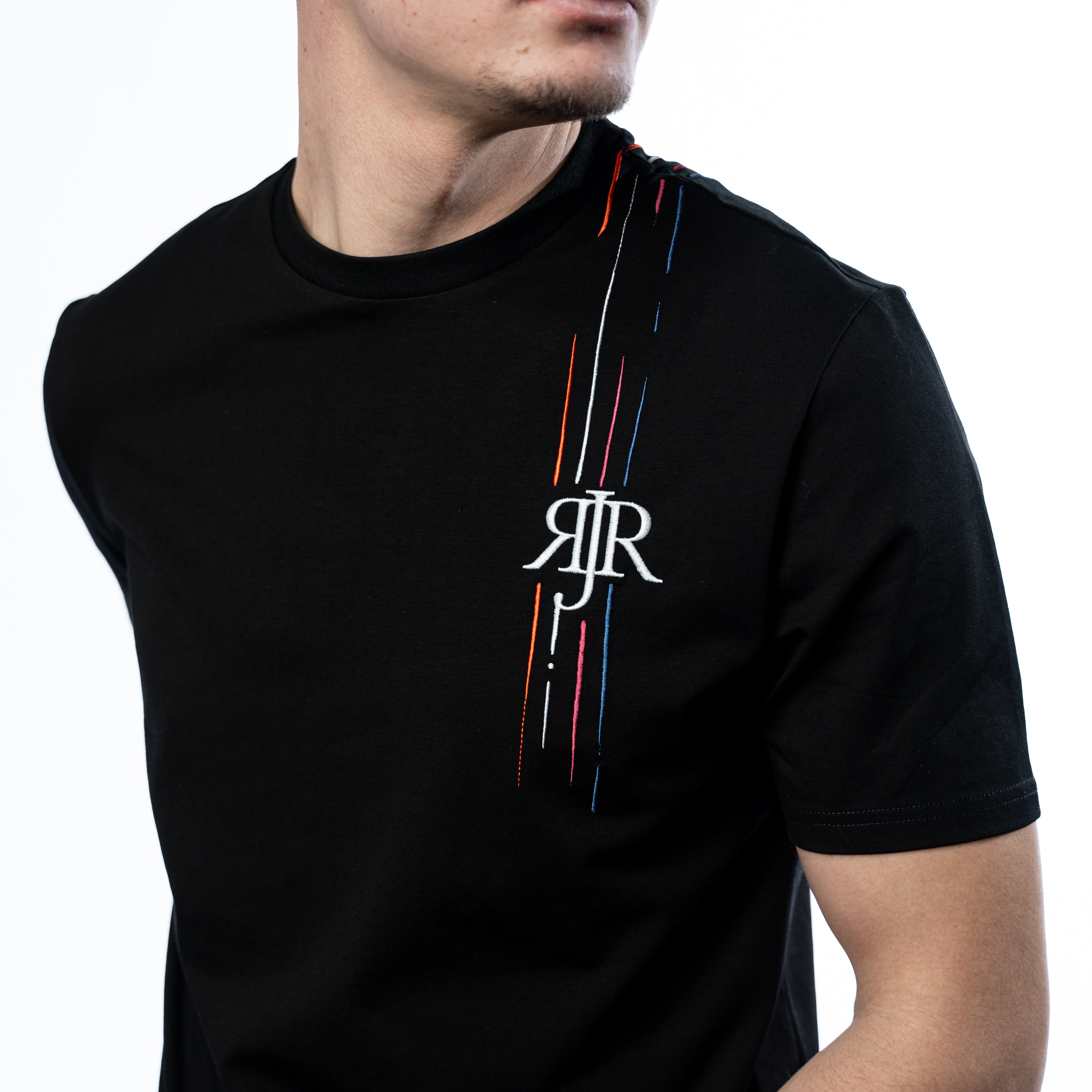 "RJR Signature" Dark Black T-shirt