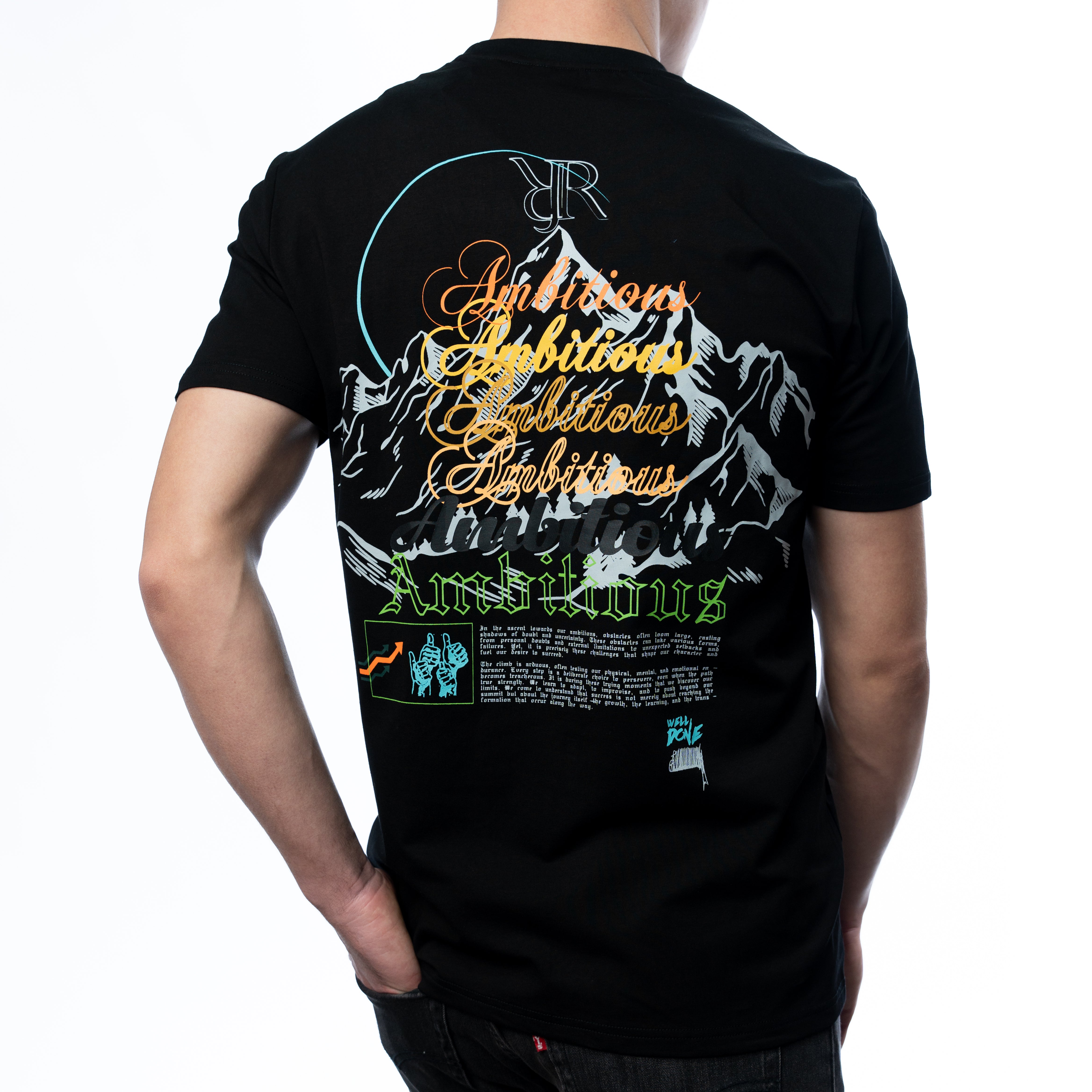 "RJR Mountain" Dark Black