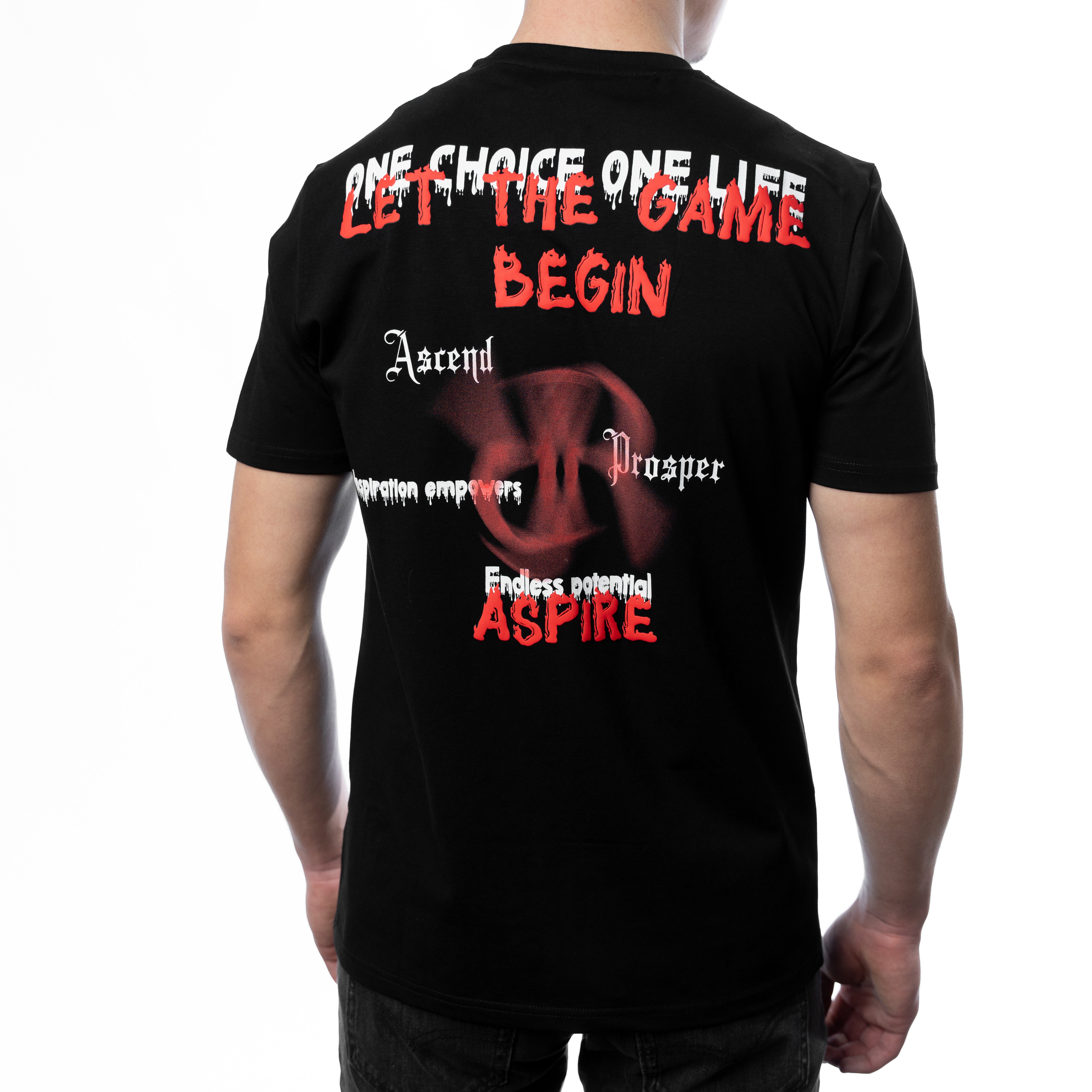 "RJR Game On" Dark Black